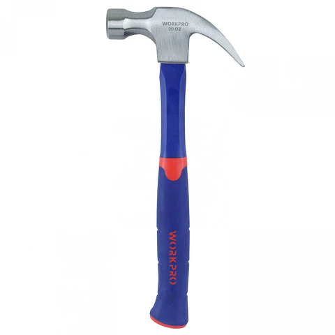 Martillo WorkPro W041039WE – 20 onzas, mango de fibra de vidrio