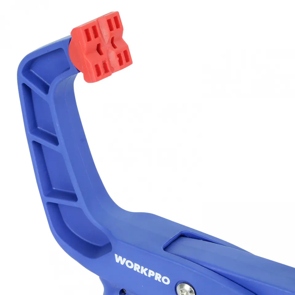 Prensa manual WorkPro W032042WE – 4 pulgadas, resorte con trinquete 5