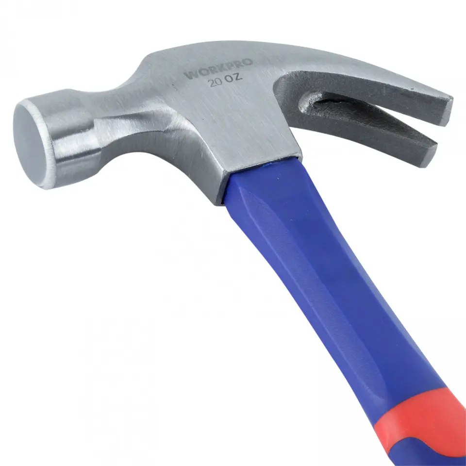 Martillo WorkPro W041039WE – 20 onzas, mango de fibra de vidrio 4