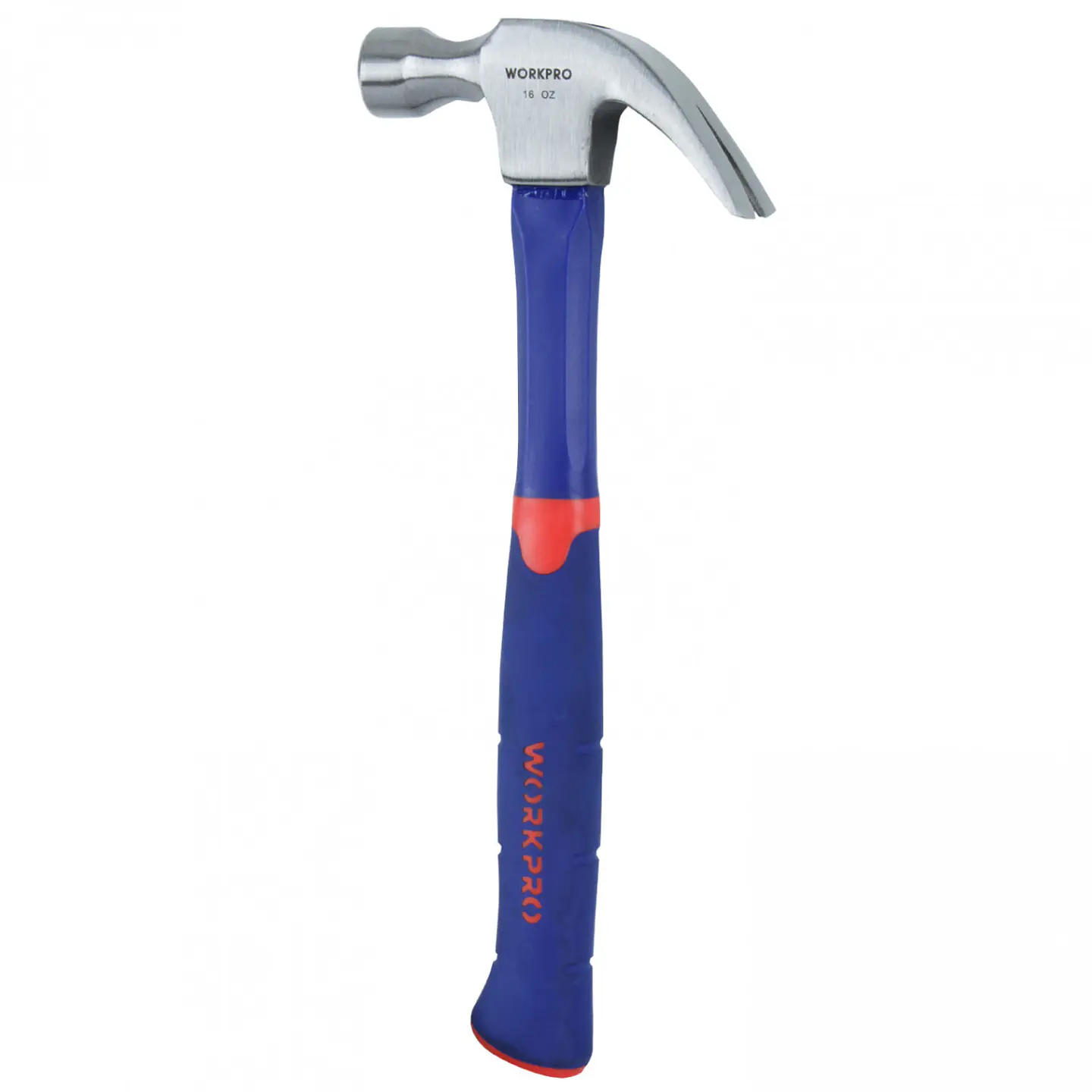 Martillo WorkPro W041038WE – 16 onzas, mango de fibra de vidrio 1