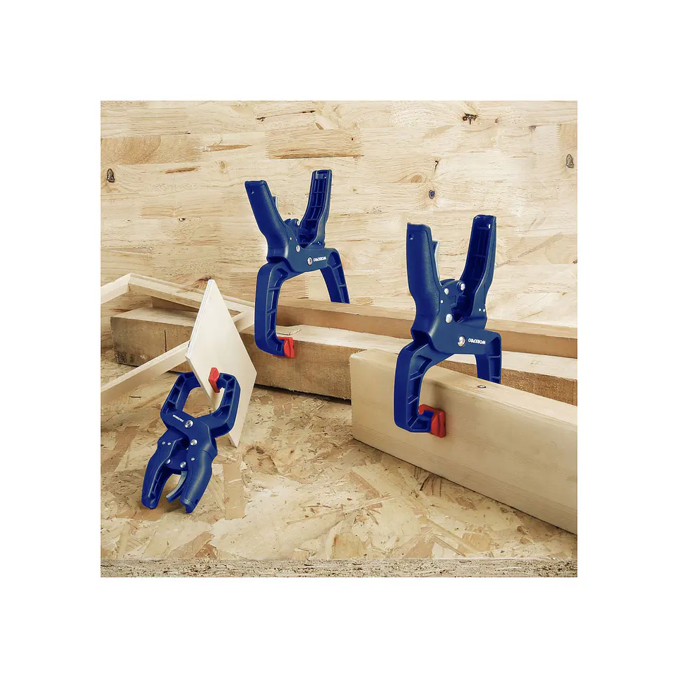 Prensa manual WorkPro W032042WE – 4 pulgadas, resorte con trinquete 6