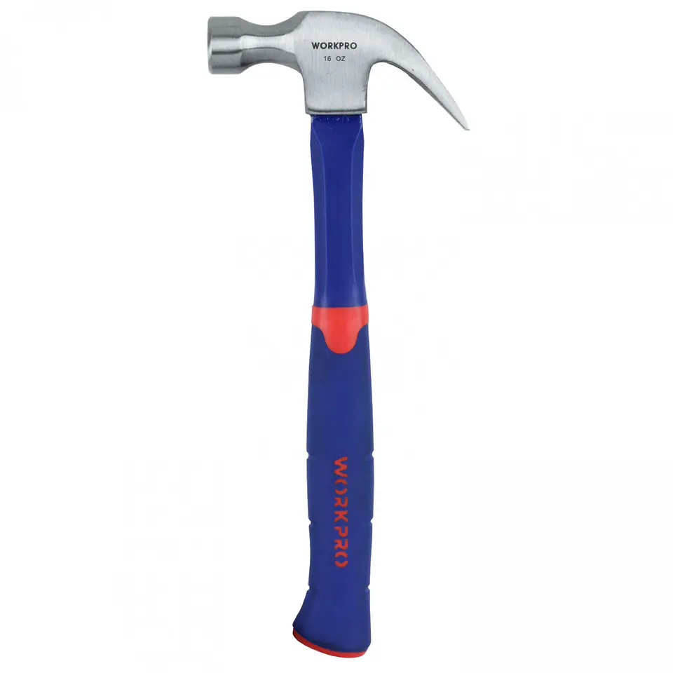 Martillo WorkPro W041038WE – 16 onzas, mango de fibra de vidrio 2