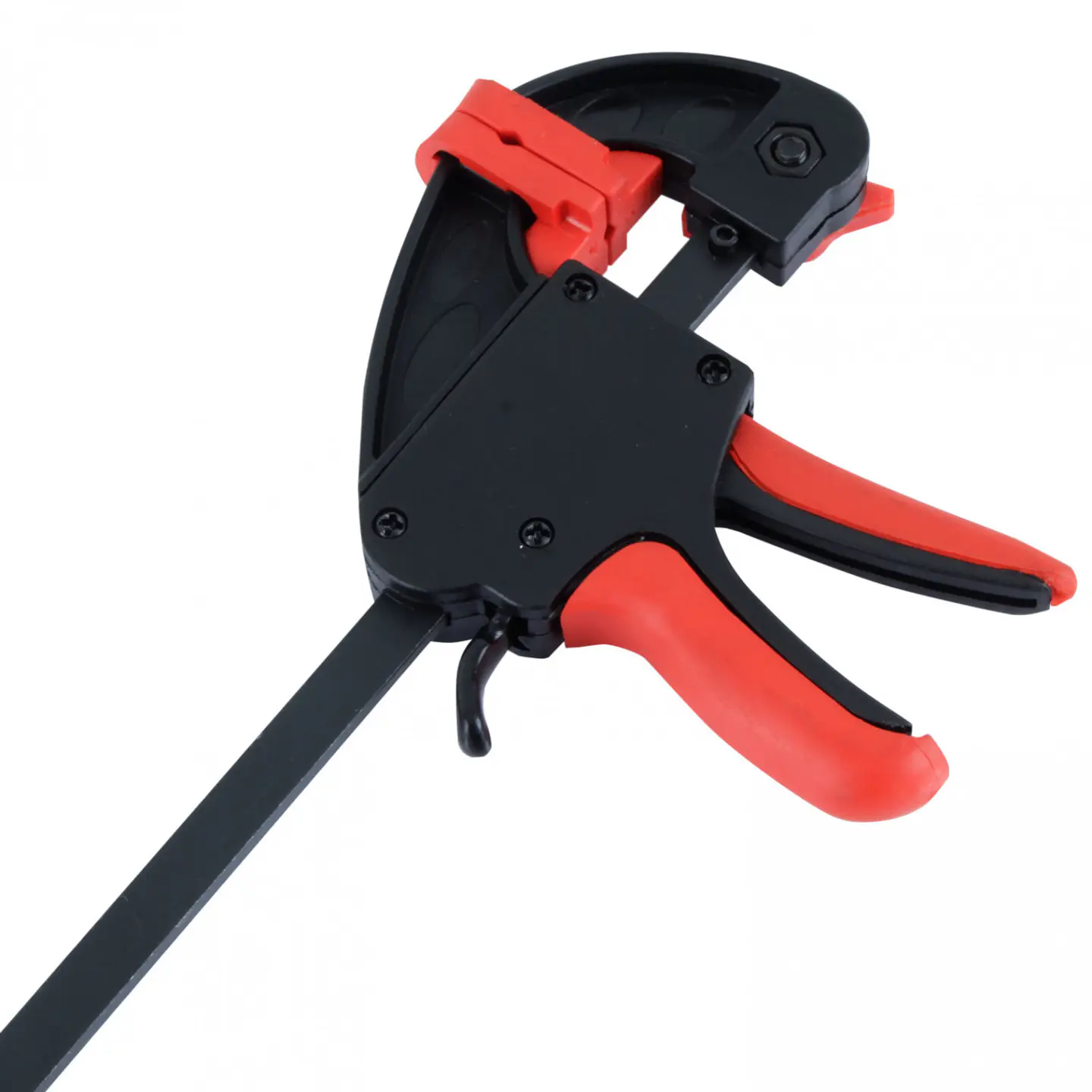 Set de 2 prensas sargento WorkPro – 4 pulgadas, liberación rápida 4