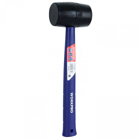Mazo de goma WorkPro WP241041 – 16 onzas, mango de PP
