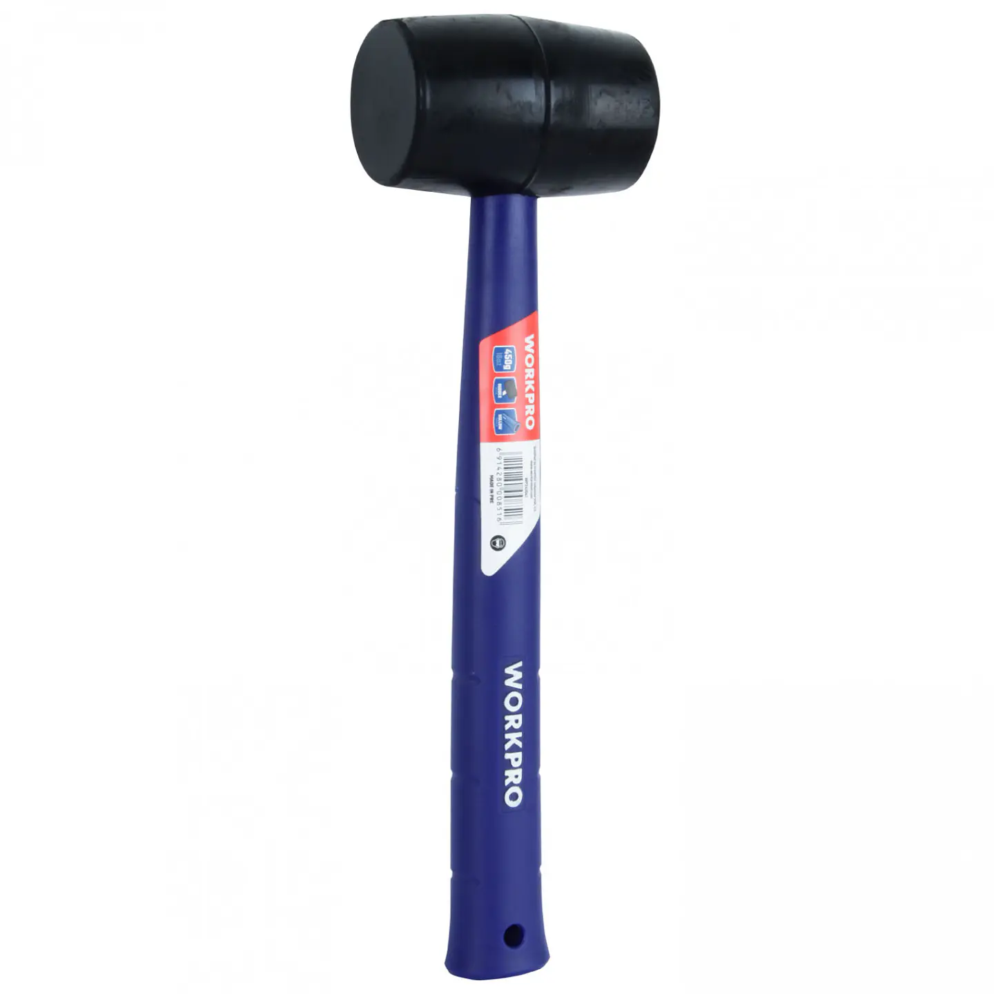 Mazo de goma WorkPro WP241041 – 16 onzas, mango de PP 1