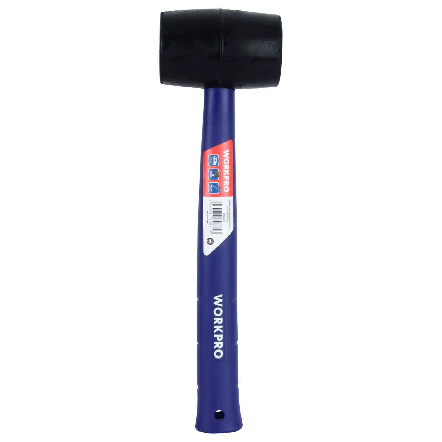 Mazo de goma WorkPro WP241041 – 16 onzas, mango de PP 2