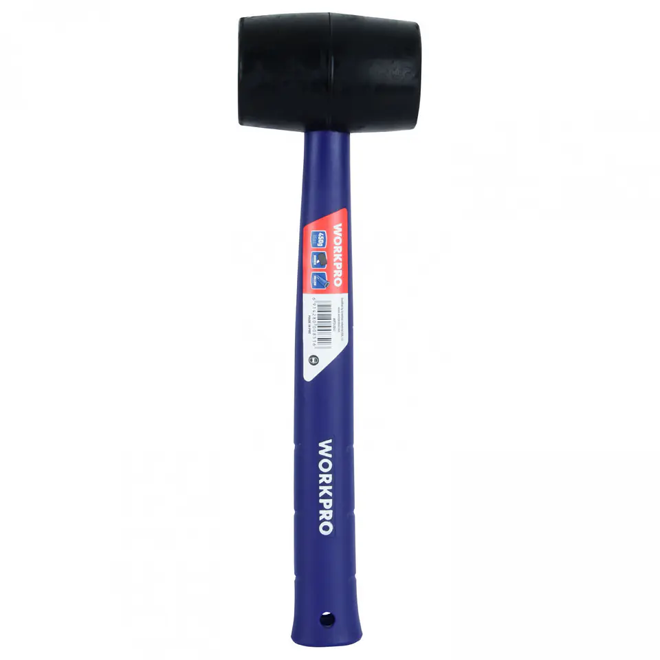 Mazo de goma WorkPro WP241041 – 16 onzas, mango de PP 2