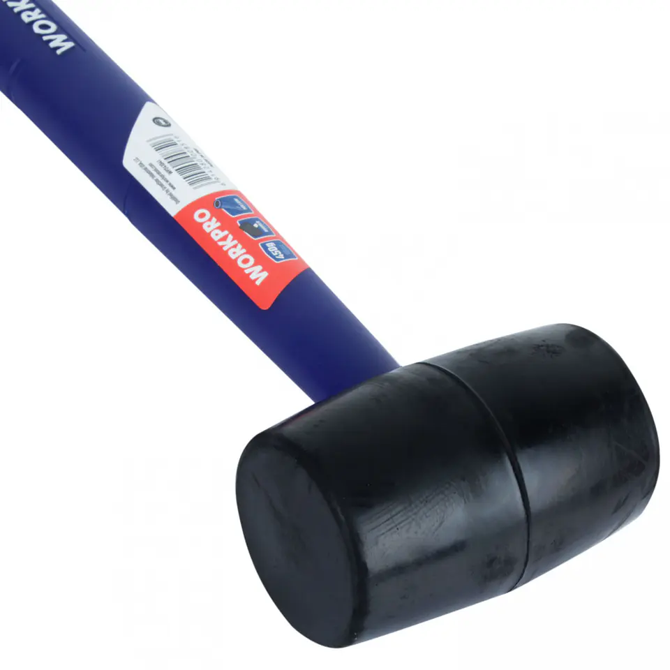 Mazo de goma WorkPro WP241041 – 16 onzas, mango de PP 4