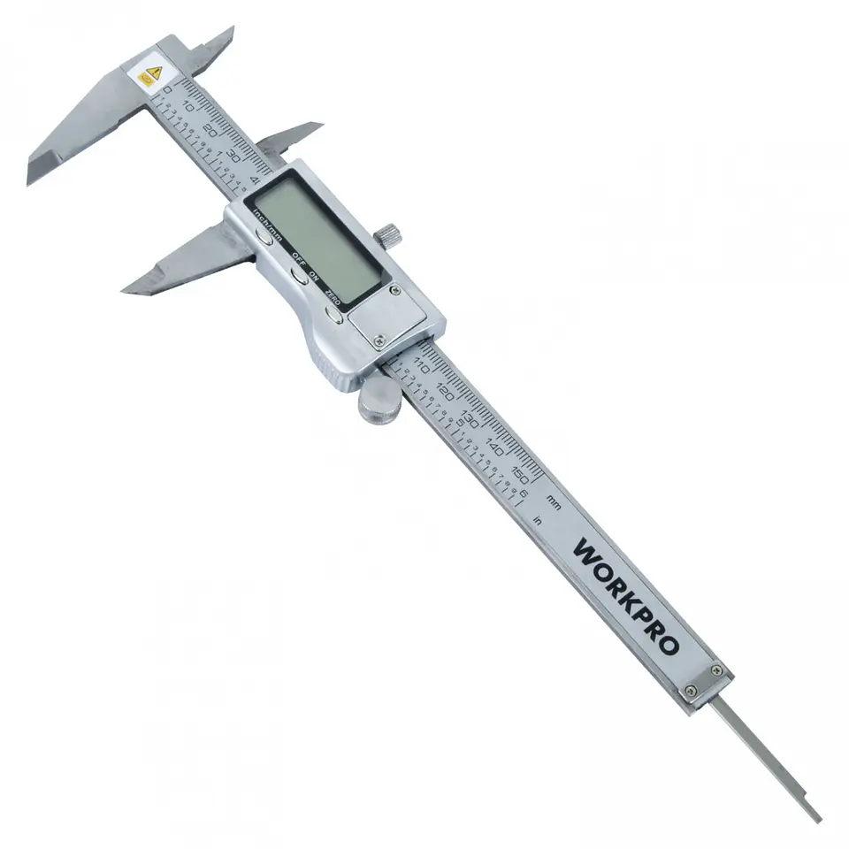 Pie de metro digital WorkPro W066006WE – 150 mm 2