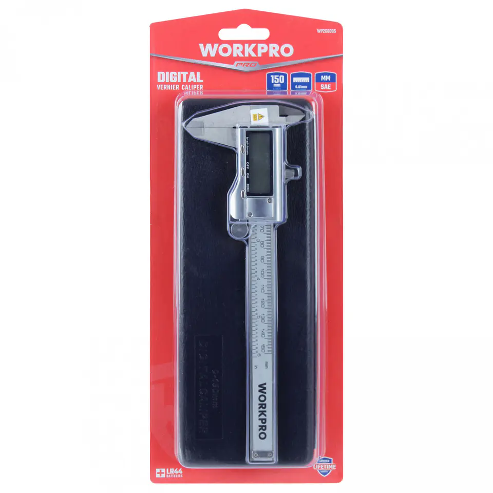 Pie de metro digital WorkPro W066006WE – 150 mm 5