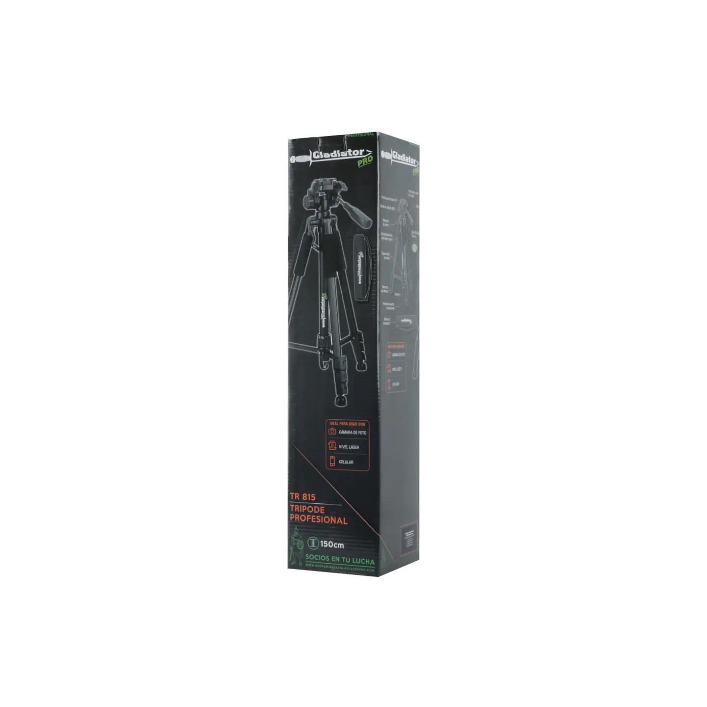 Trípode profesional Gladiator TR 815 – 150 cm 10