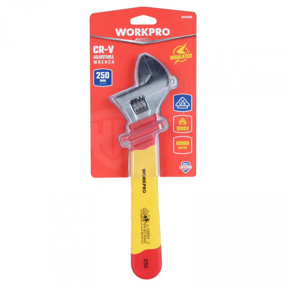 Llave francesa aislada 10