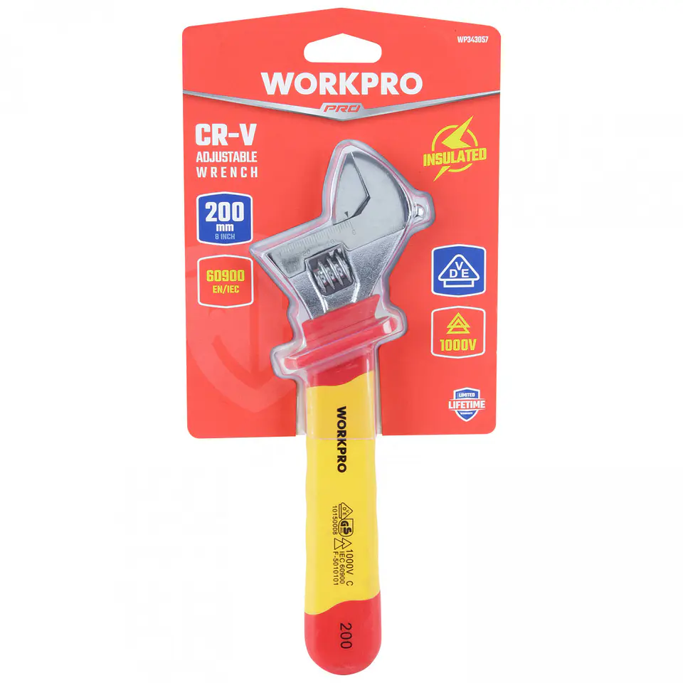 Llave francesa aislada 8