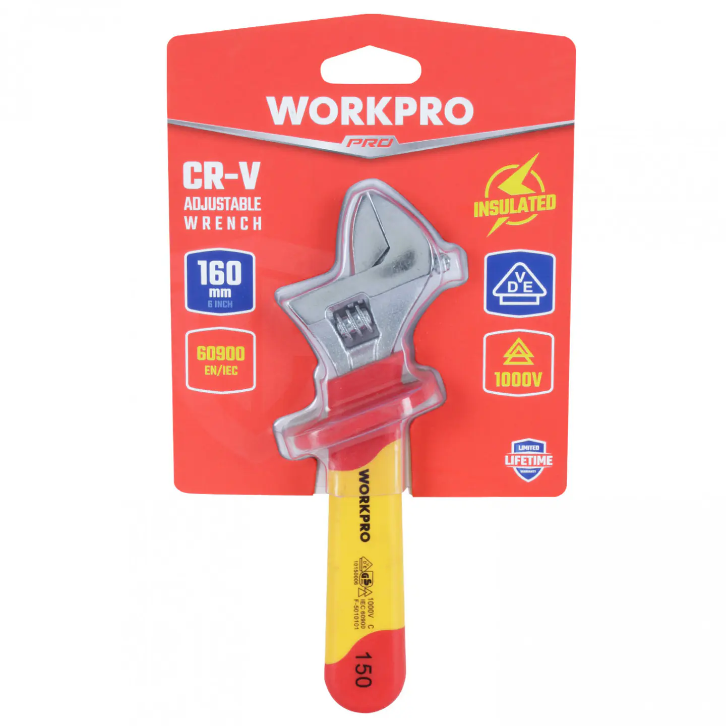 Llave francesa aislada 6