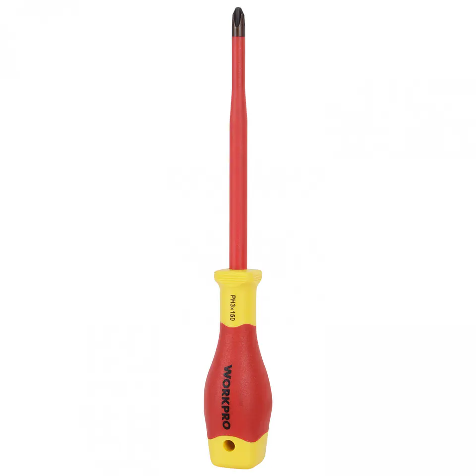 Destornillador phillips aislado ph3x150mm Workpro WP341010 1