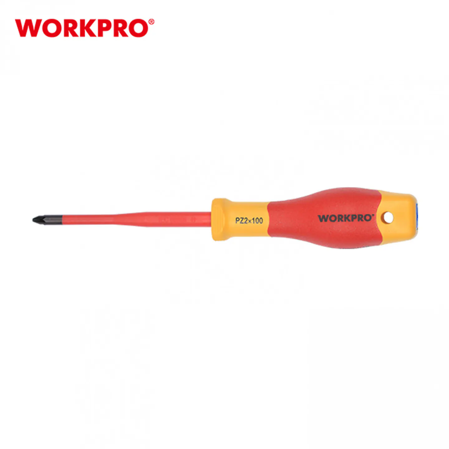 Destornillador pozi aislado pz3x150mm Workpro WP341022 1