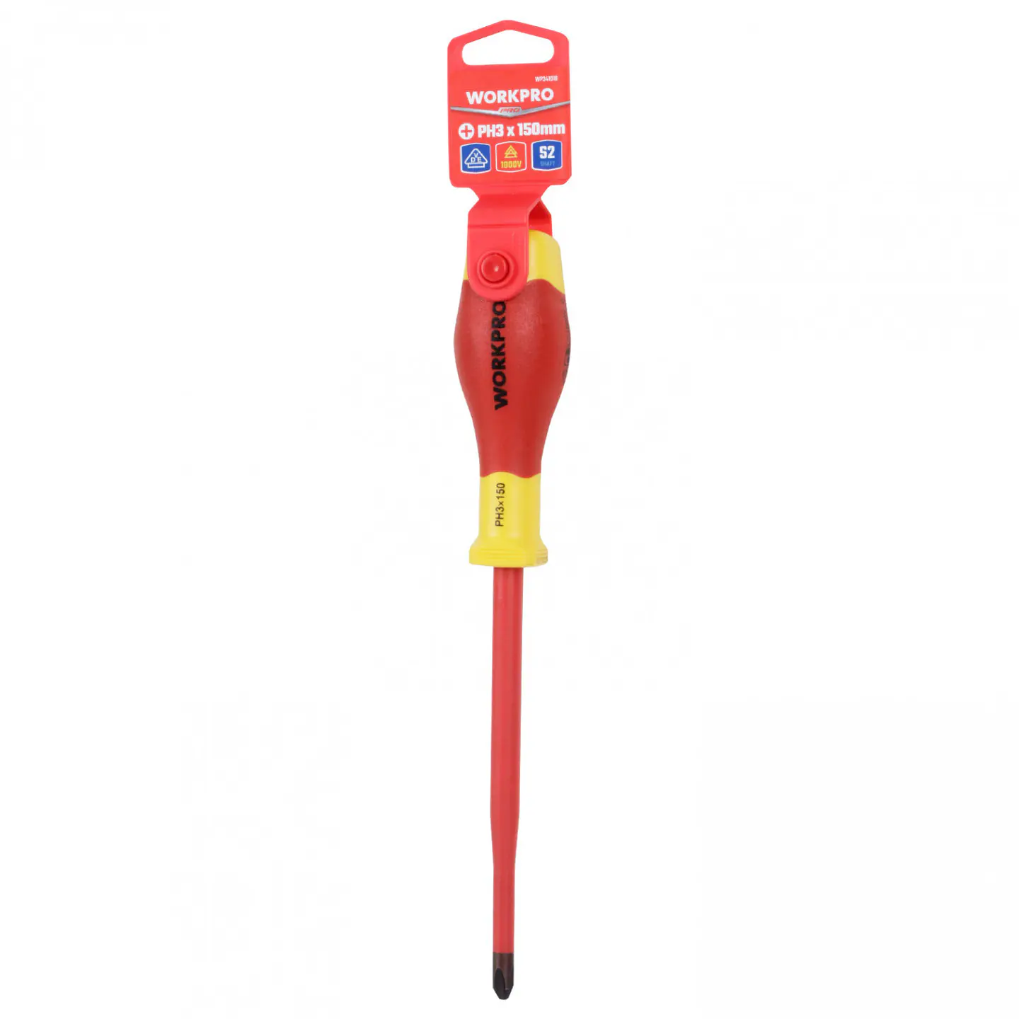 Destornillador phillips aislado ph3x150mm Workpro WP341010 4