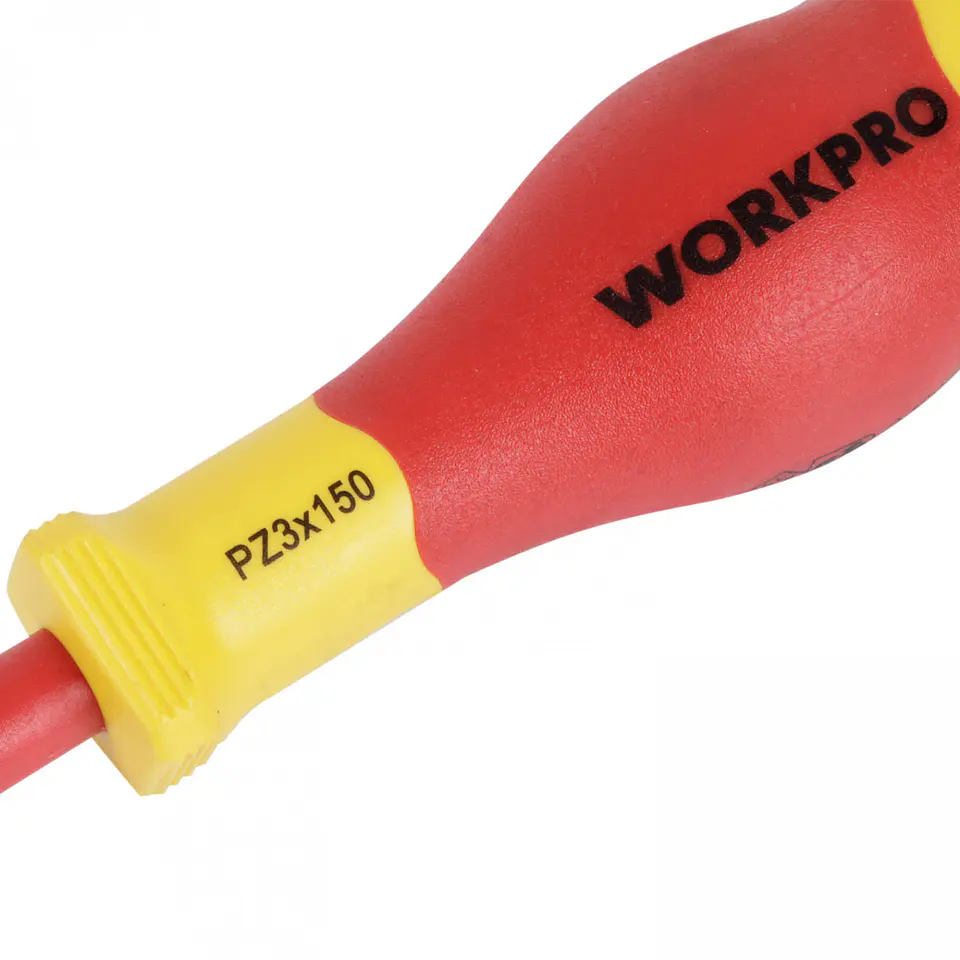 Destornillador pozi aislado pz3x150mm Workpro WP341022 2