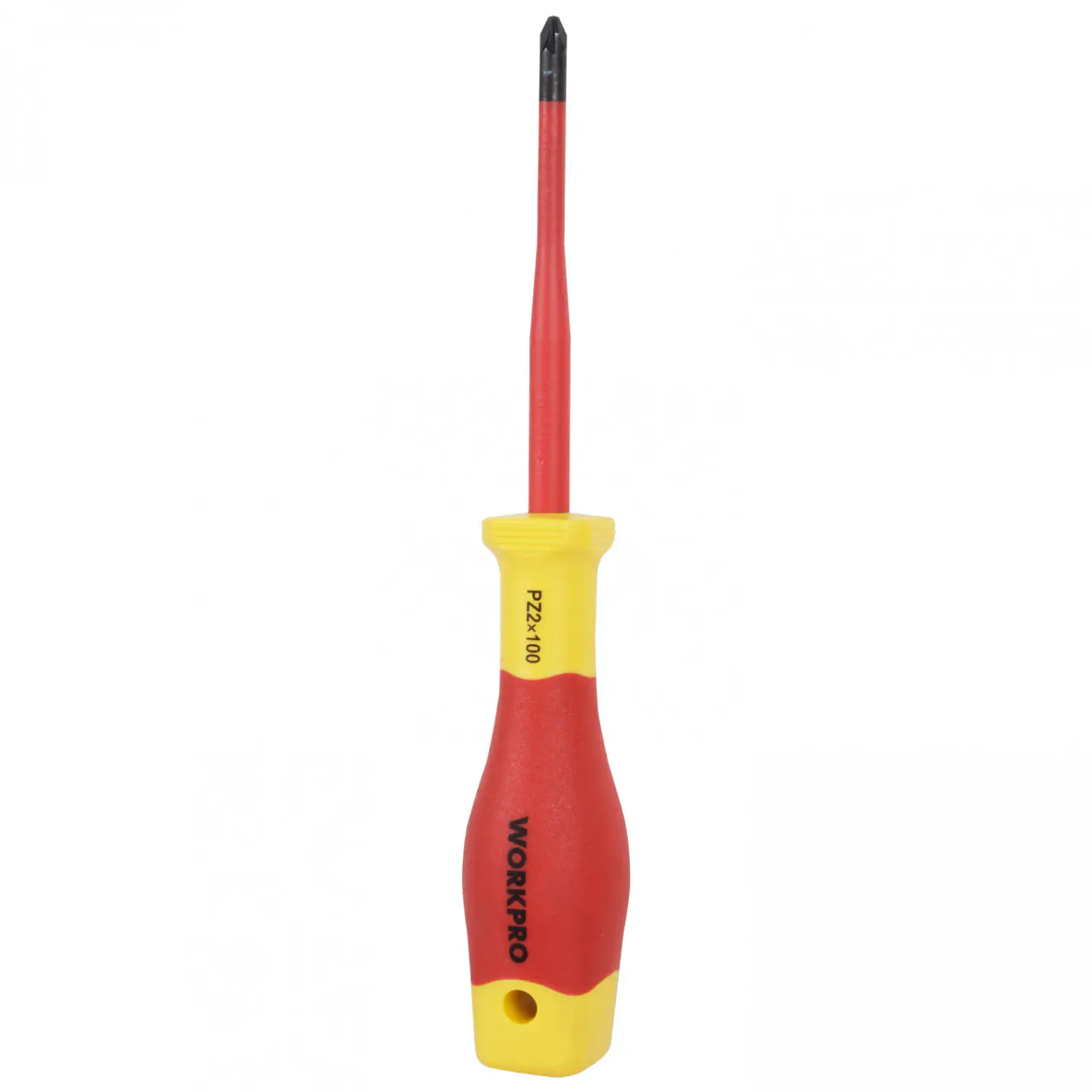 Destornillador pozi aislado pz2x100mm Workpro WP341021 1