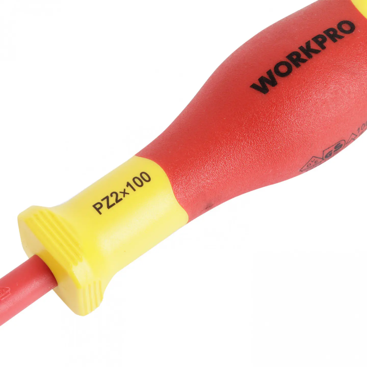 Destornillador pozi aislado pz2x100mm Workpro WP341021 2