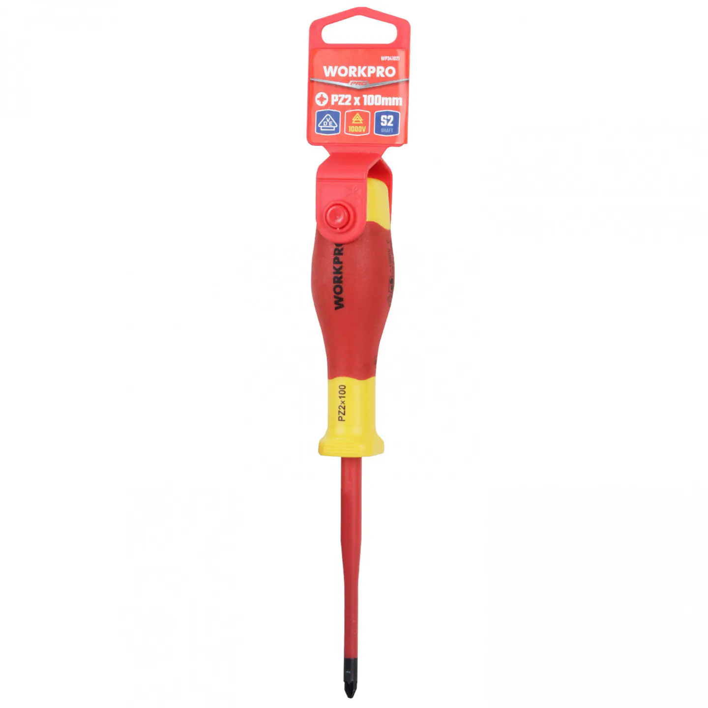 Destornillador pozi aislado pz2x100mm Workpro WP341021 4