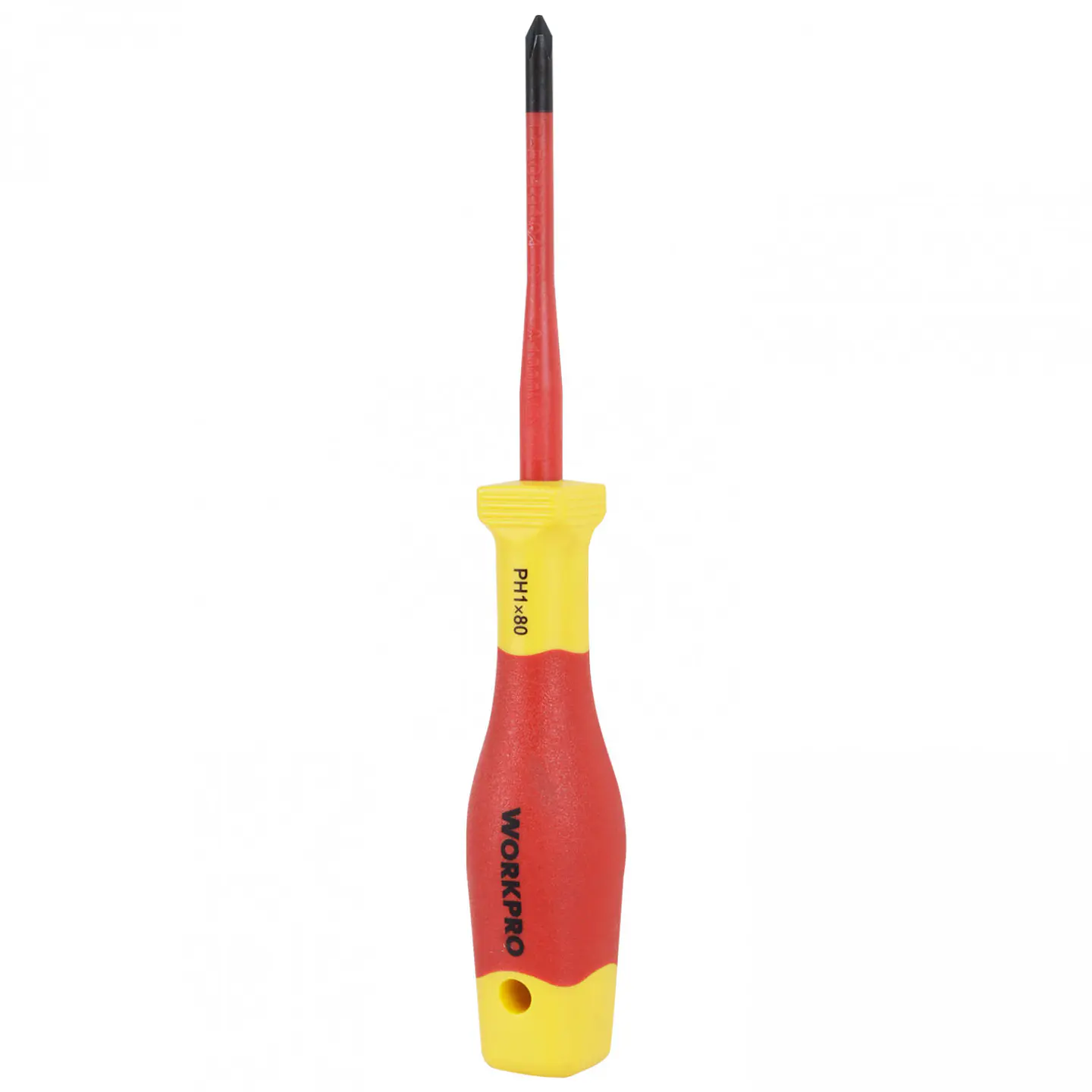 Destornillador phillips aislado ph1x80mm Workpro WP341008 1