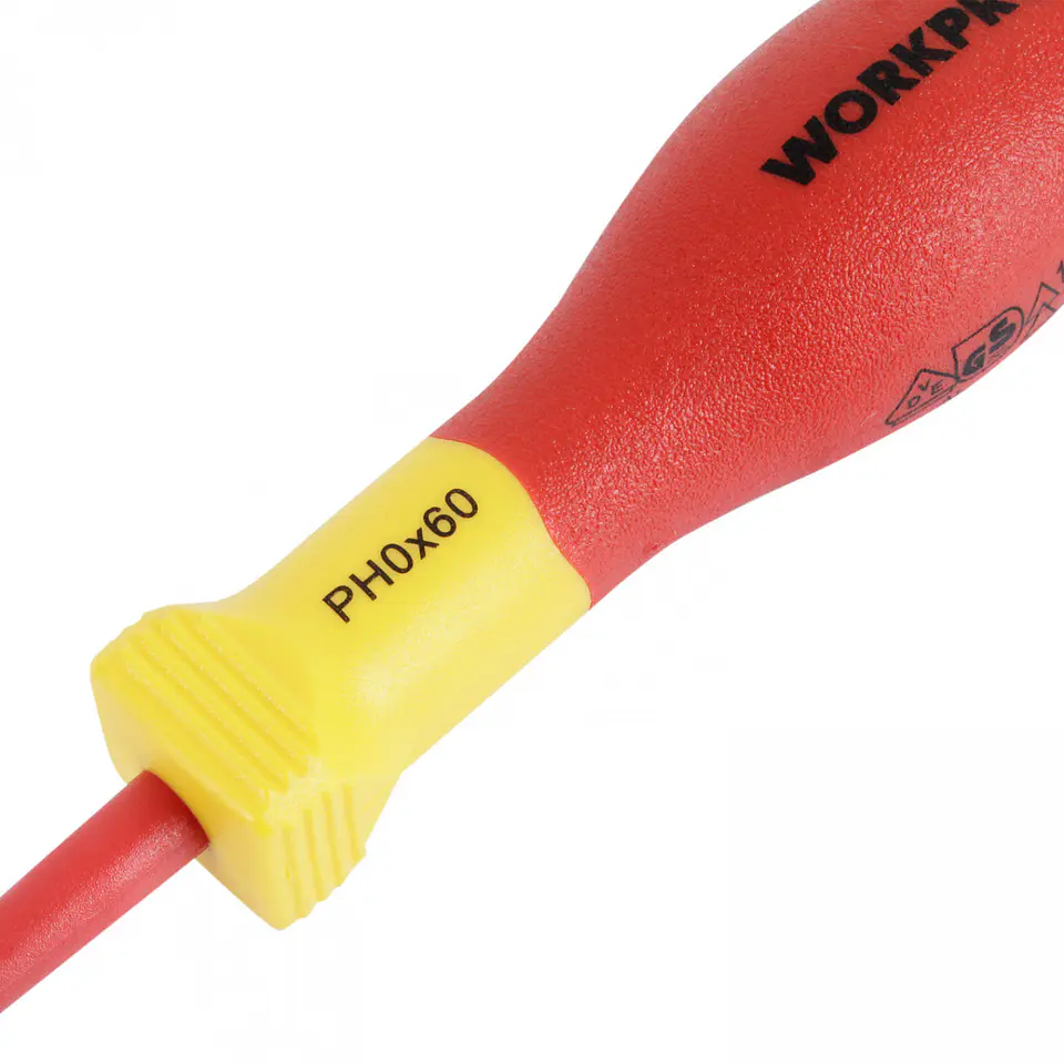 Destornillador phillips aislado ph0x60mm Workpro WP341007 2
