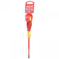 Destornillador plano aislado delgado 0.6x3.5x100mm Workpro WP341003 - Miniatura 4