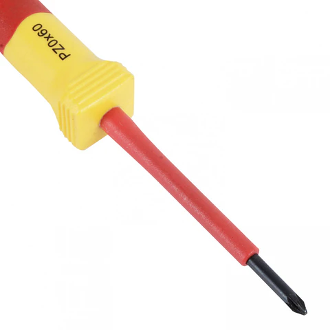 Destornillador pozi aislado pz0x60mm Workpro WP341019