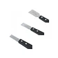 Juego de espátulas de acero inoxidable Jonnesway AI050043S – 3 piezas - Miniatura 2