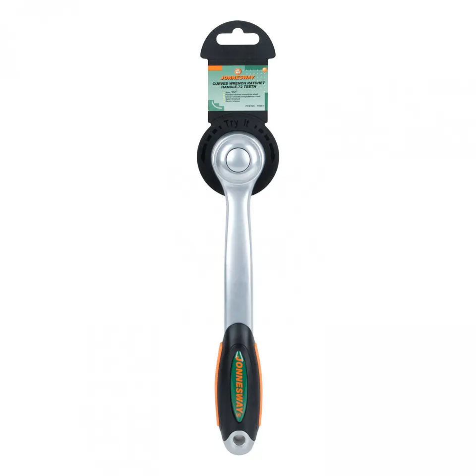 Chicharra curva Jonnesway R3404 – 1/2 pulgada, 72 dientes 1