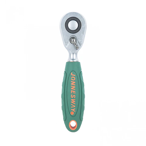 Chicharra corta Jonnesway R3704B – 1/2 pulgada, 48 dientes