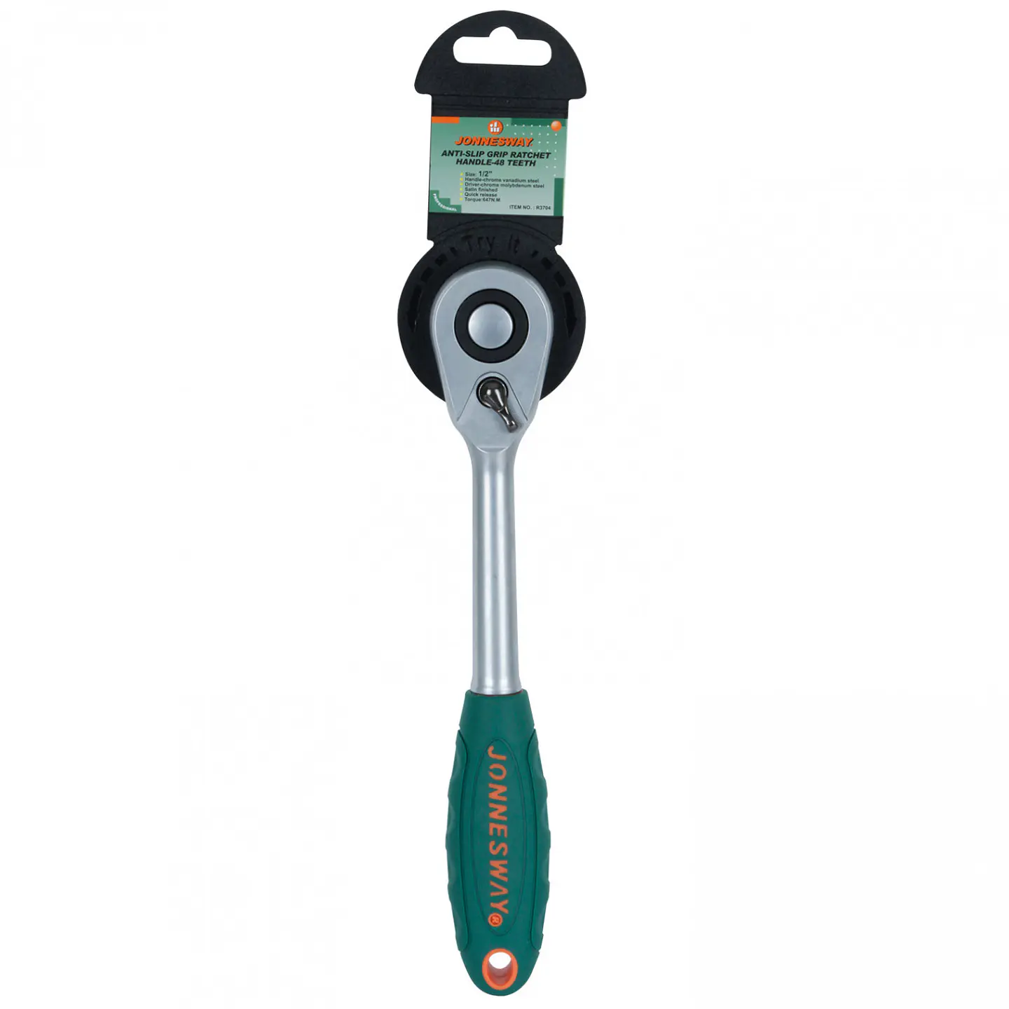 Chicharra Jonnesway R3704 – 1/2 pulgada, 48 dientes 5