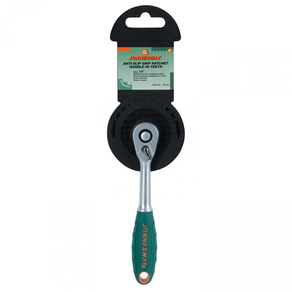 Chicharra Jonnesway R3702 – 1/4 pulgada, 48 dientes 5