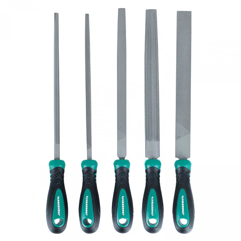 Juego de limas Jonnesway MF05S – 5 piezas de 8 pulgadas