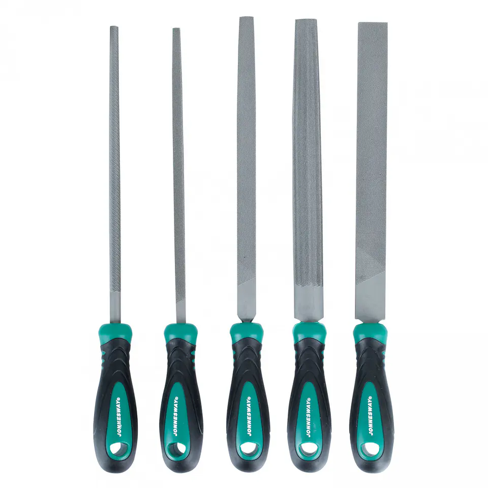 Juego de limas Jonnesway MF05S – 5 piezas de 8 pulgadas 1