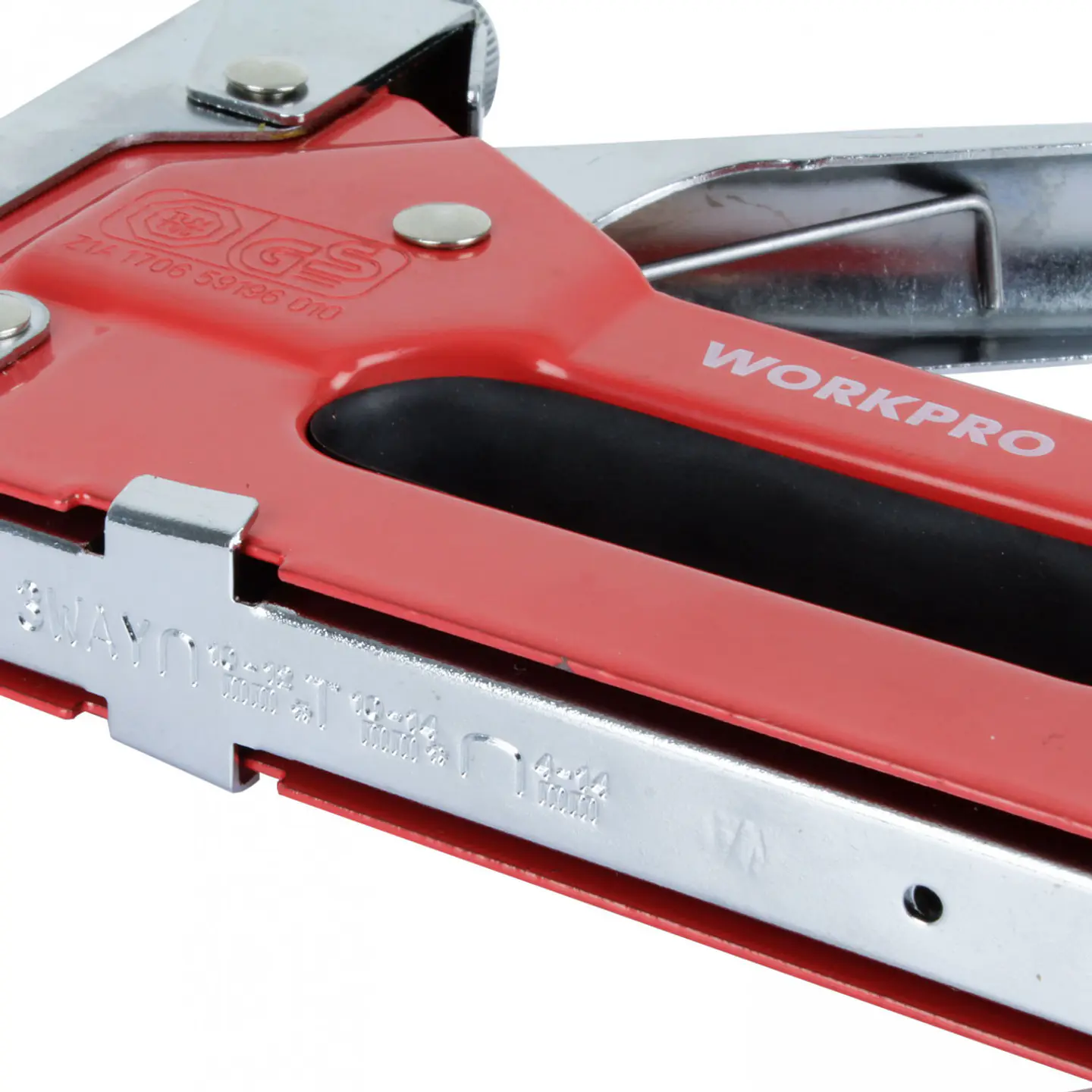 Engrapadora manual 3 en 1 Workpro WP223005 4