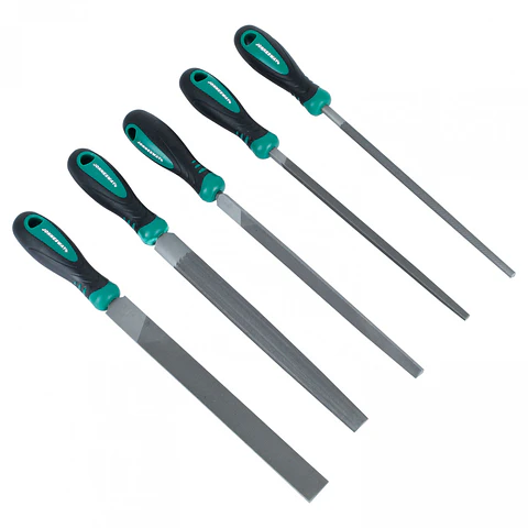 Juego de limas Jonnesway MF05S – 5 piezas de 8 pulgadas