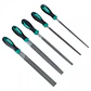 Juego de limas Jonnesway MF05S – 5 piezas de 8 pulgadas - Miniatura 2