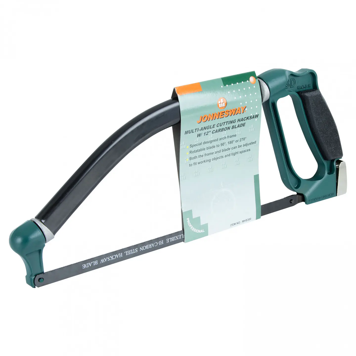 Arco de sierra multiangular Jonnesway MHS300 – 12 pulgadas 5