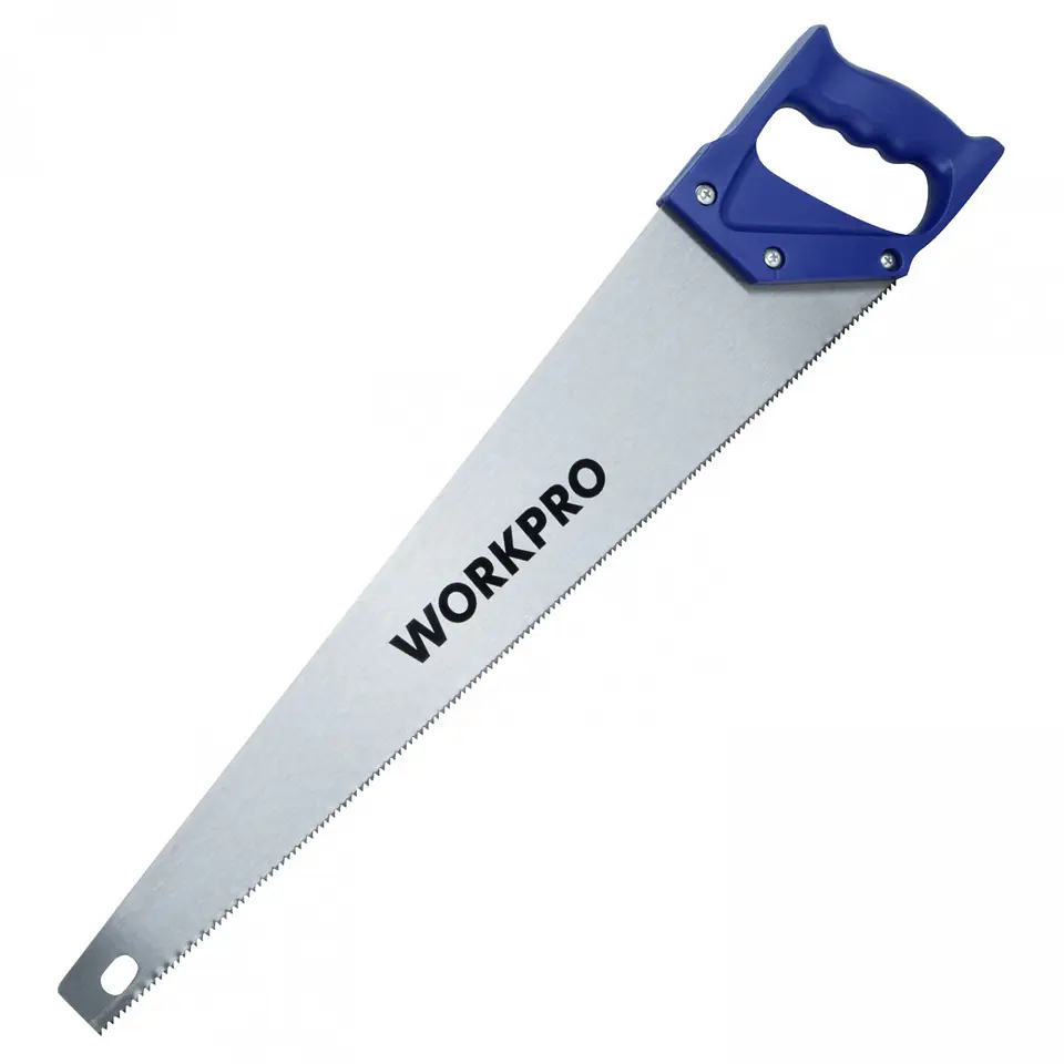 Serrucho carpintero de mango plástico Workpro W016021WE – 22 pulgadas 1