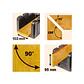 Caja de ingletes Workpro W016044WE - Miniatura 6