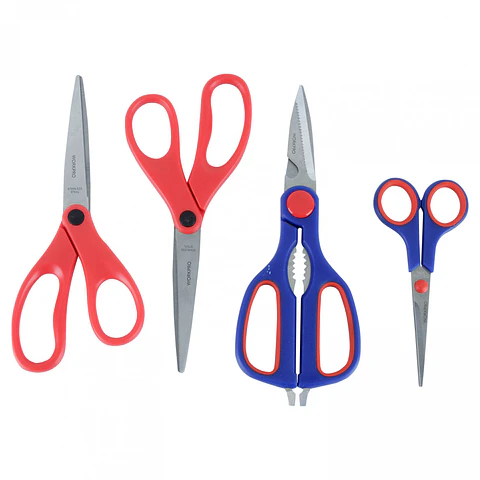 Juego de tijeras Workpro W000400WE – 4 piezas