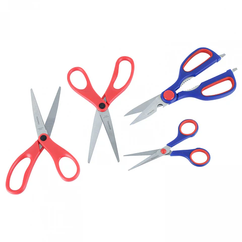 Juego de tijeras Workpro W000400WE – 4 piezas