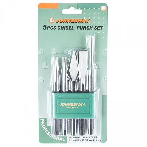 Juego de cinceles y puntos Jonnesway M64105S – 5 piezas
