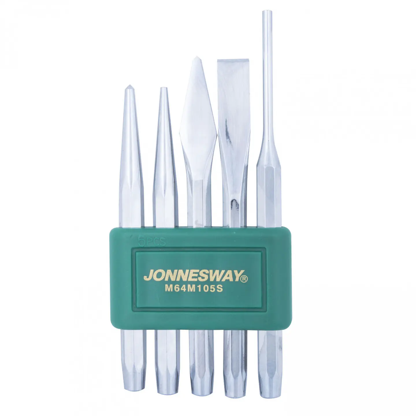 Juego de cinceles y botadores Jonnesway M64M105S – 5 piezas 1