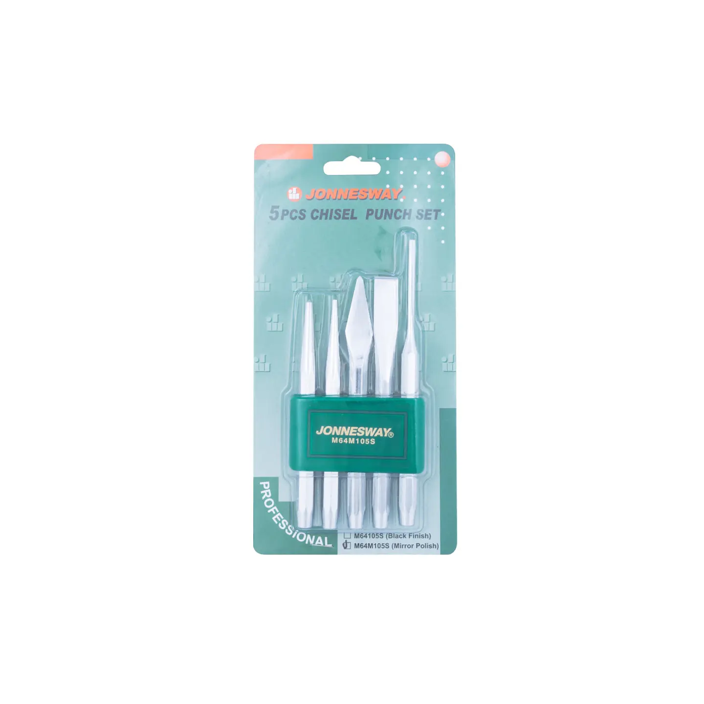 Juego de cinceles y botadores Jonnesway M64M105S – 5 piezas 2