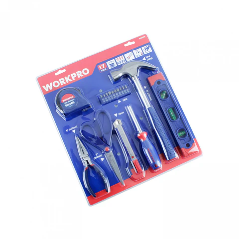 Juego de herramientas combinadas 17 piezas – Workpro