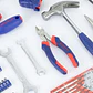 Juego herramientas combinadas 170 pieza c/plastica – Workpro - Miniatura 3