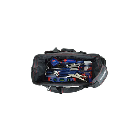 Juego herramientas combinadas 156 piezas en bolso – Workpro